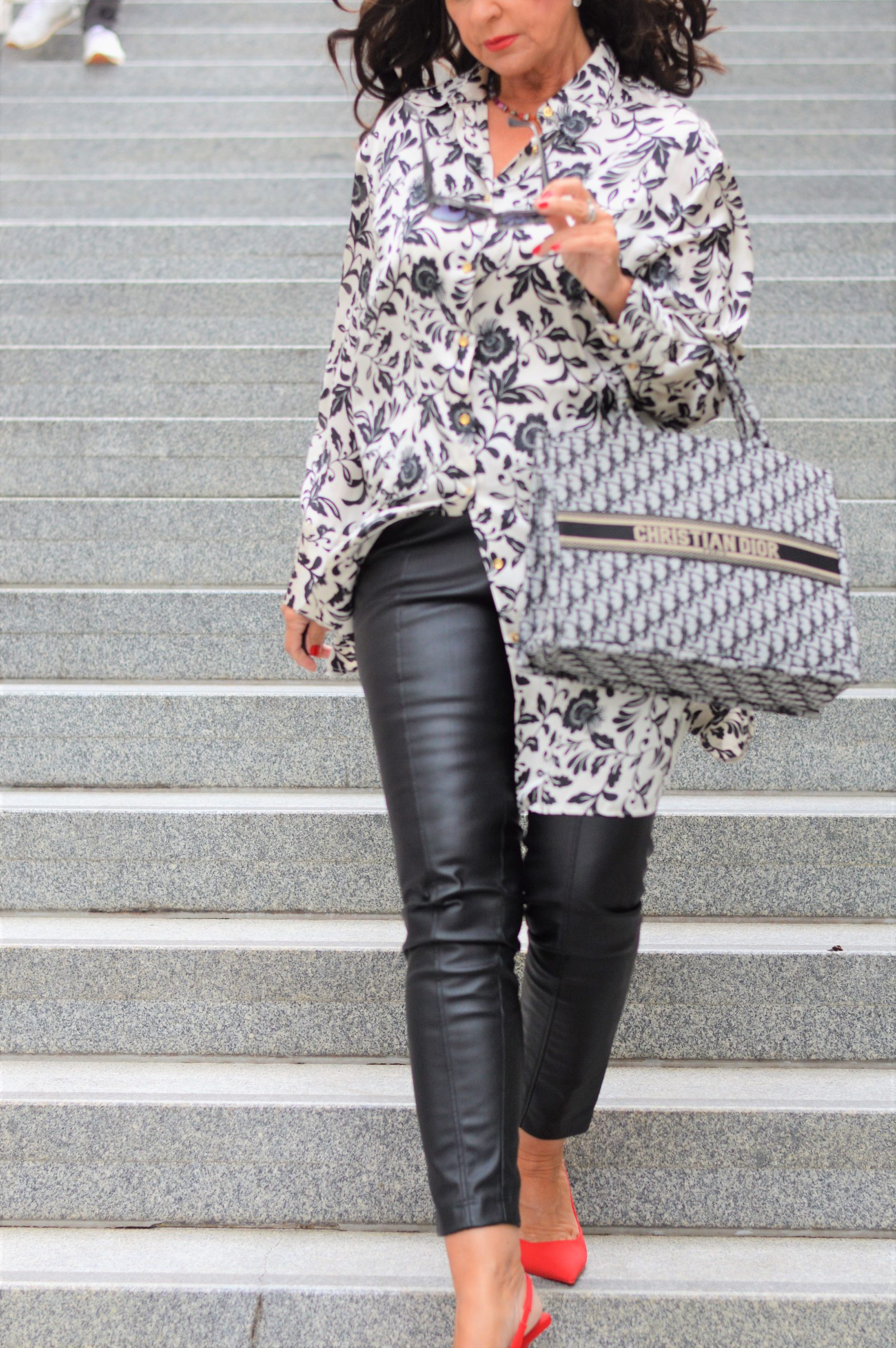 LEDERLEGGINGS KOMBINIEREN: 1 Teil - 3 Looks - Martina Berg - Lady