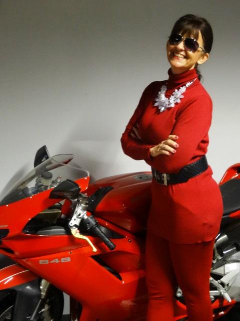 Roter-Look-Motorrad-Ducati