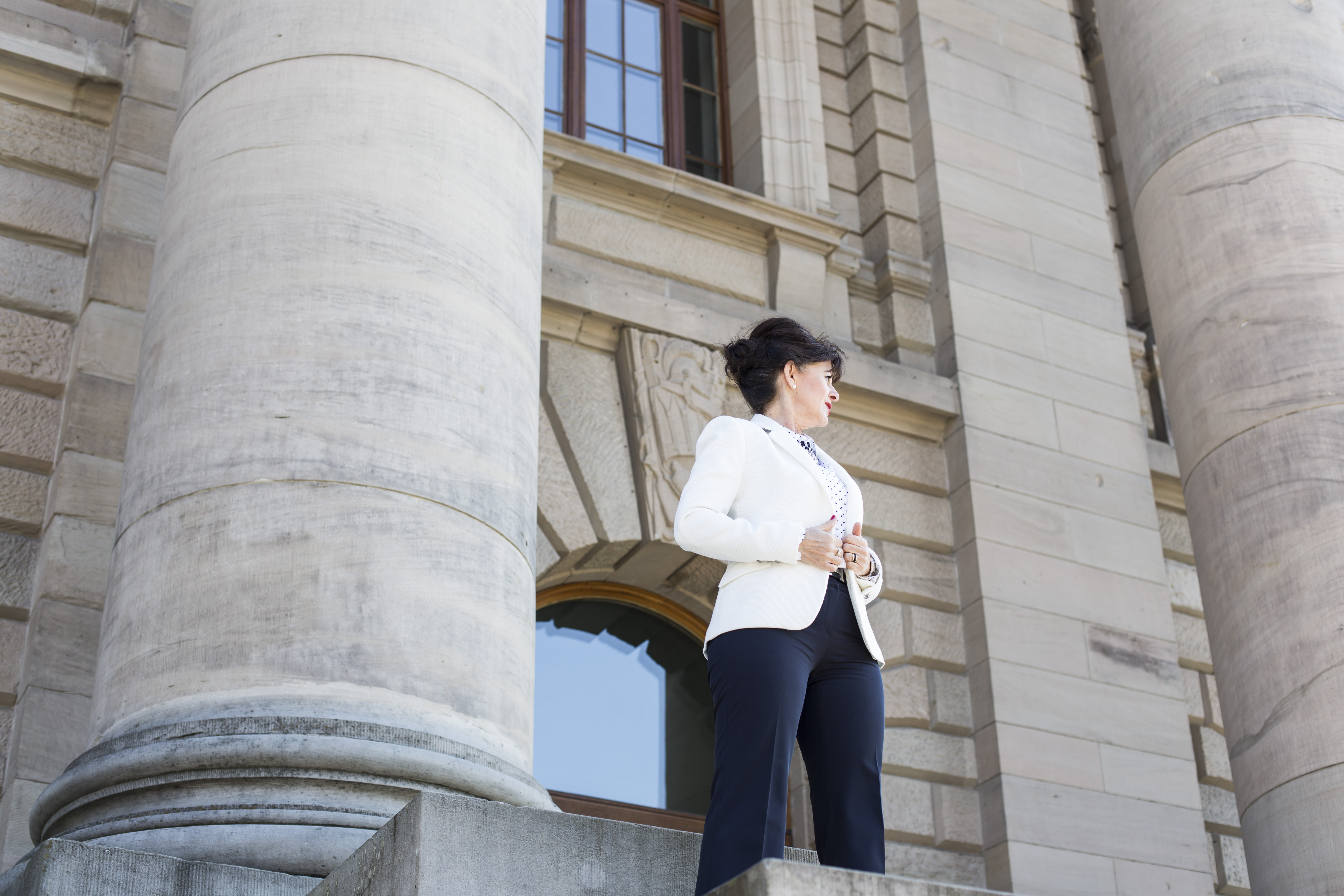 Business Look weißer Blazer - 0