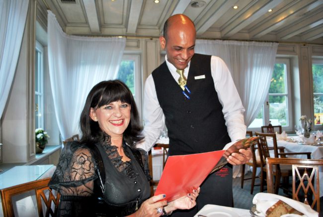 Hotel Theresa Gala Dinner mit Amir