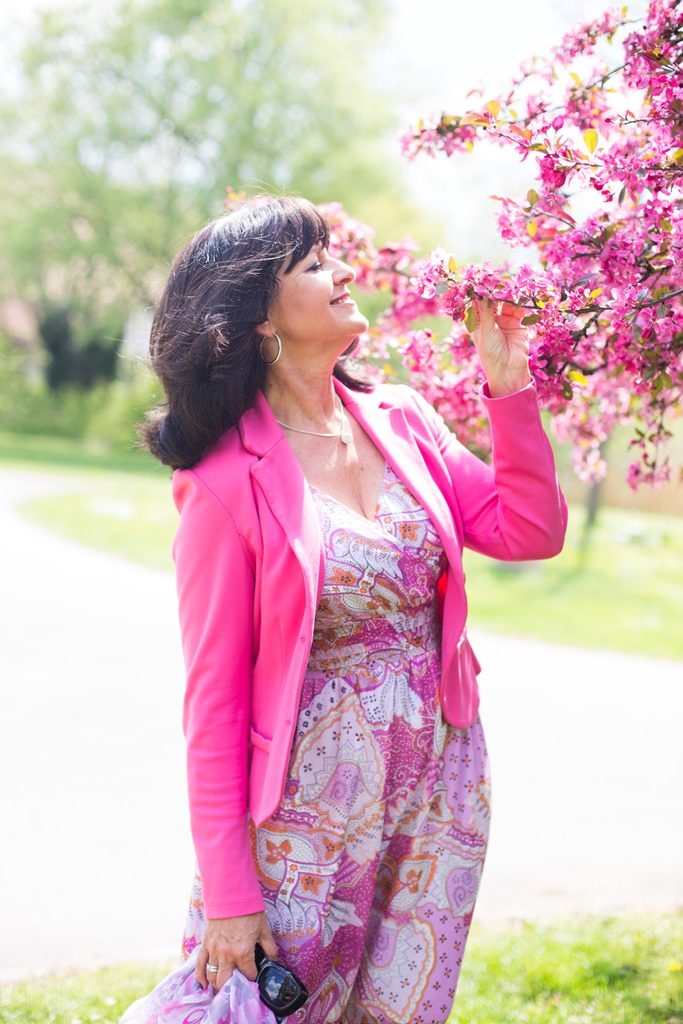 Pretty in Pink - Blazer mit Kleid - I