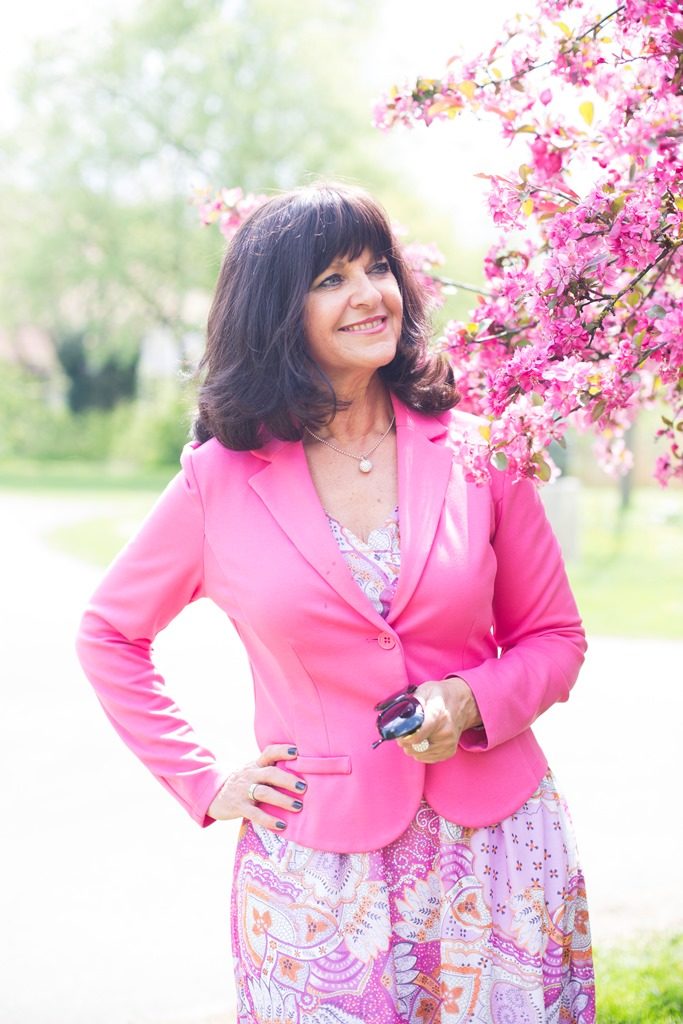 Pretty in Pink - Kleid mit Blazer