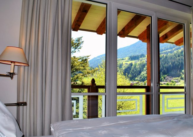 Zillertal 2016 - Ausblick vom Bett aus