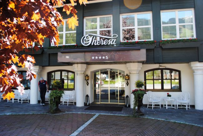Zillertal 2016 Hotel Theresa Eingang