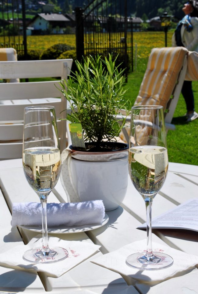 Zillertal 2016 Welcome mit Sektempfang