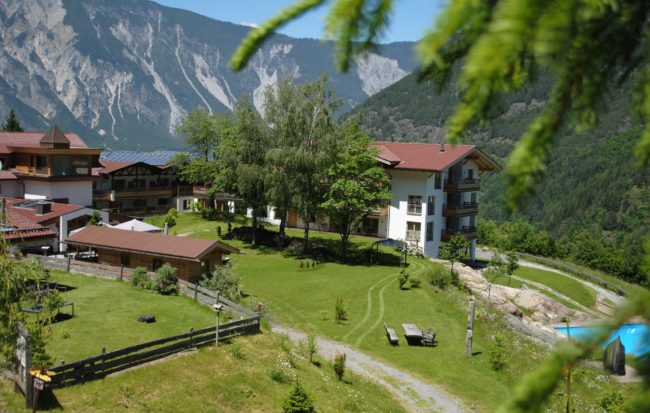 Der Ritzlerhof von oben