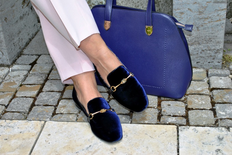 Rose Hosenanzug mit Högl Ballerinas