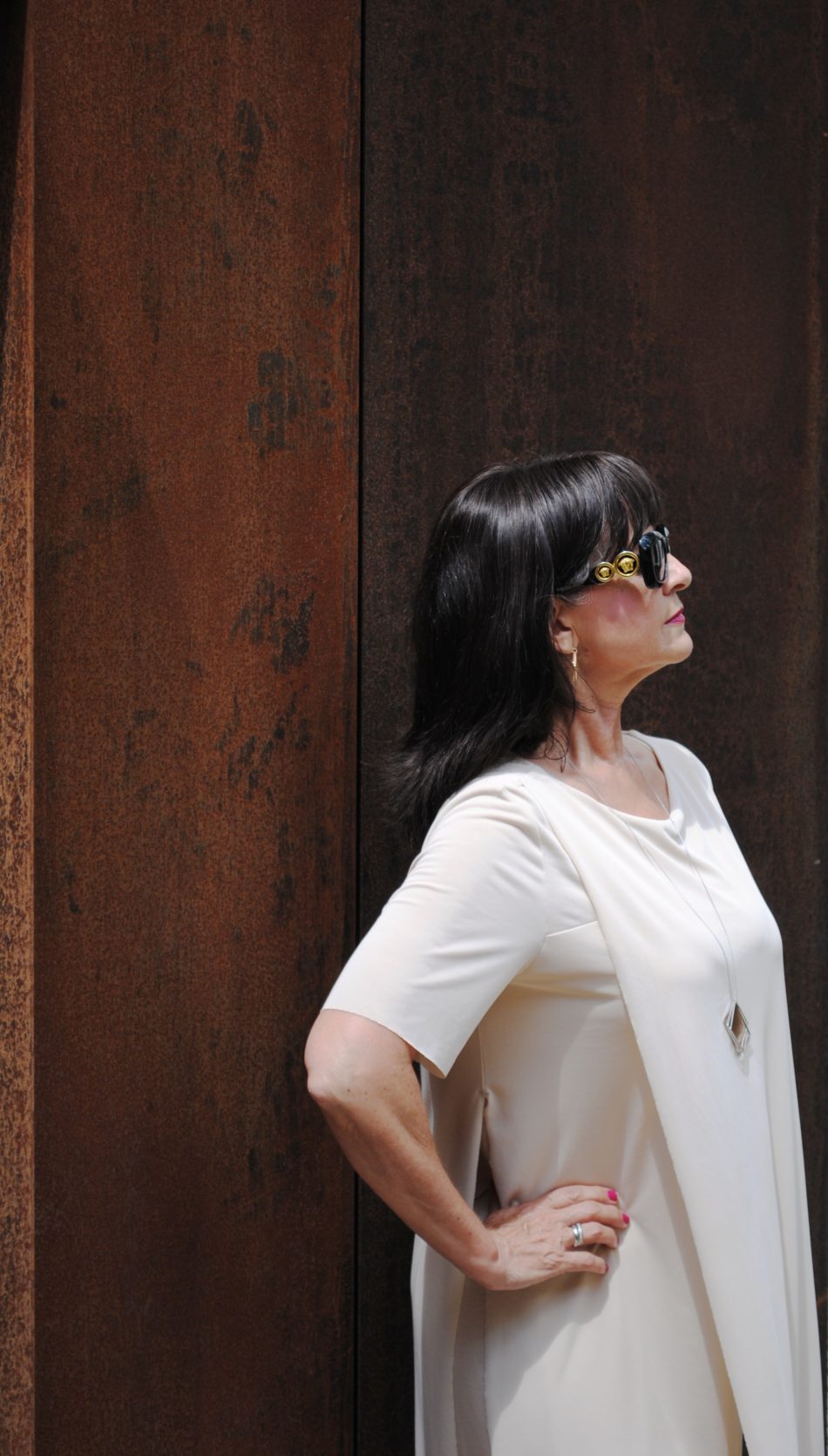 Sommerkleid nude Sonnenbrille_2