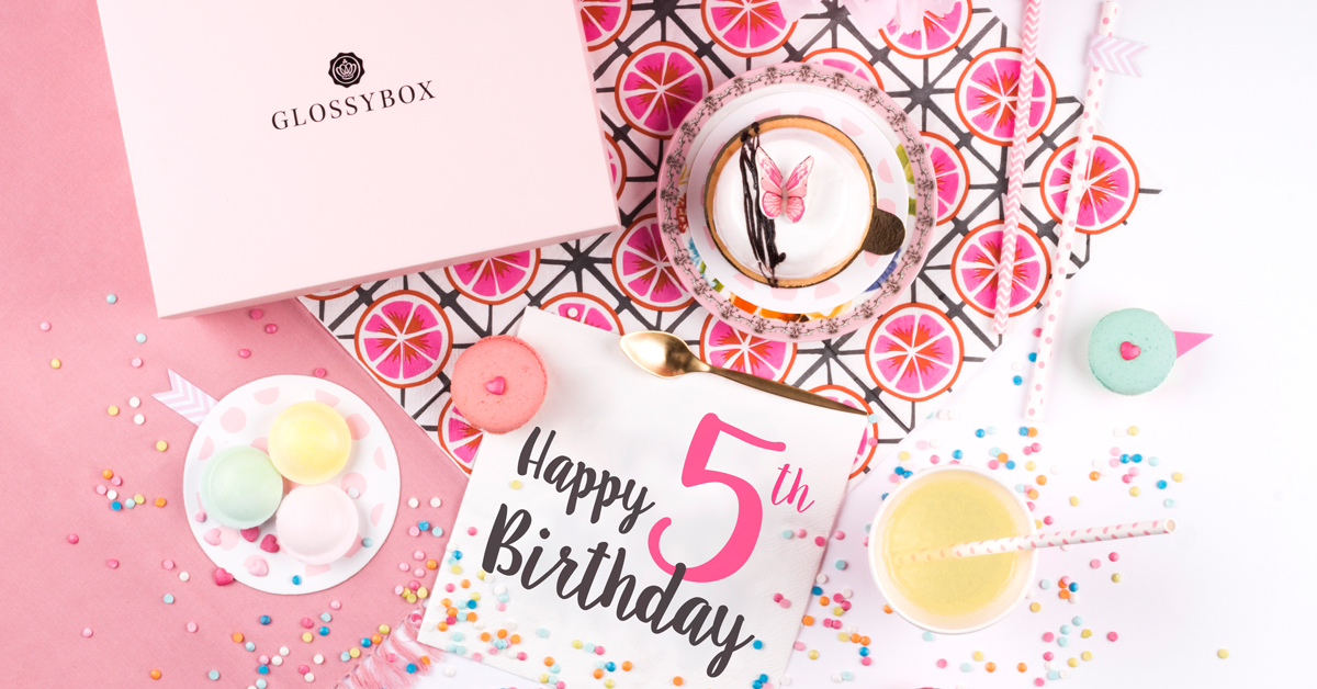 Glossybox feiert 5 Geburtstag