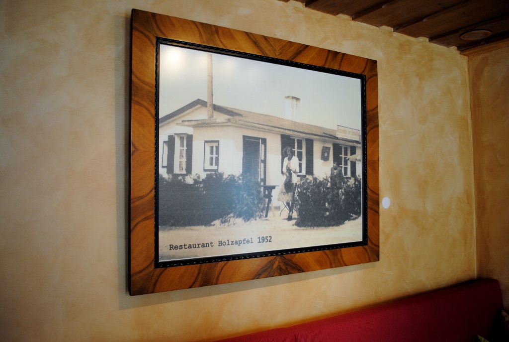 das erste Bild vom Holzapfel