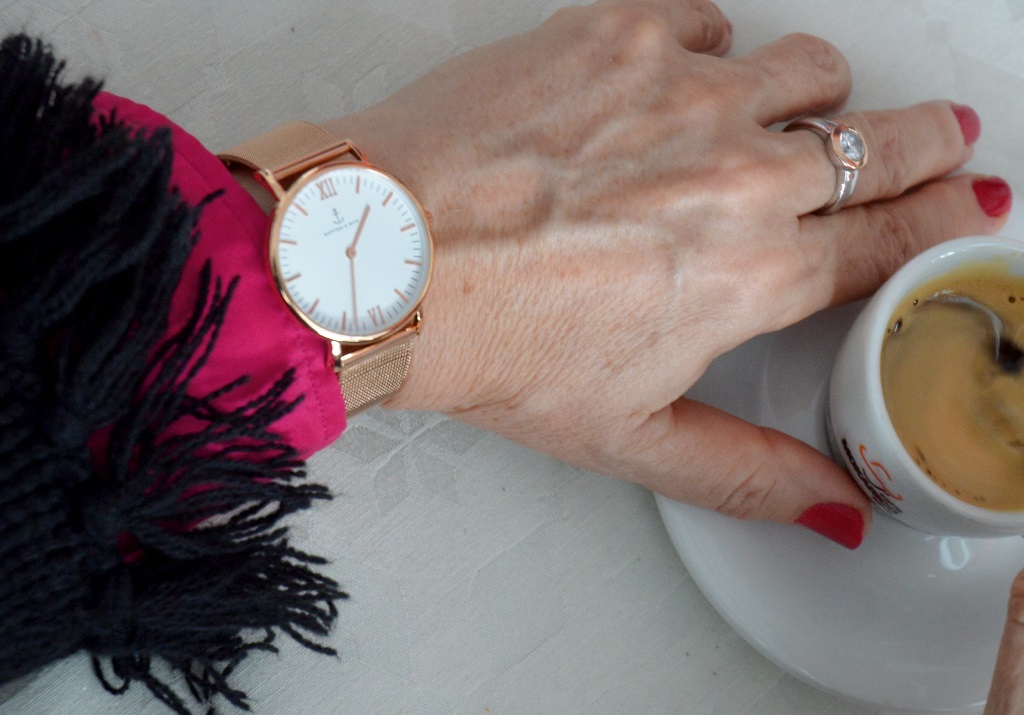 Uhr in Rosegold von Kapten