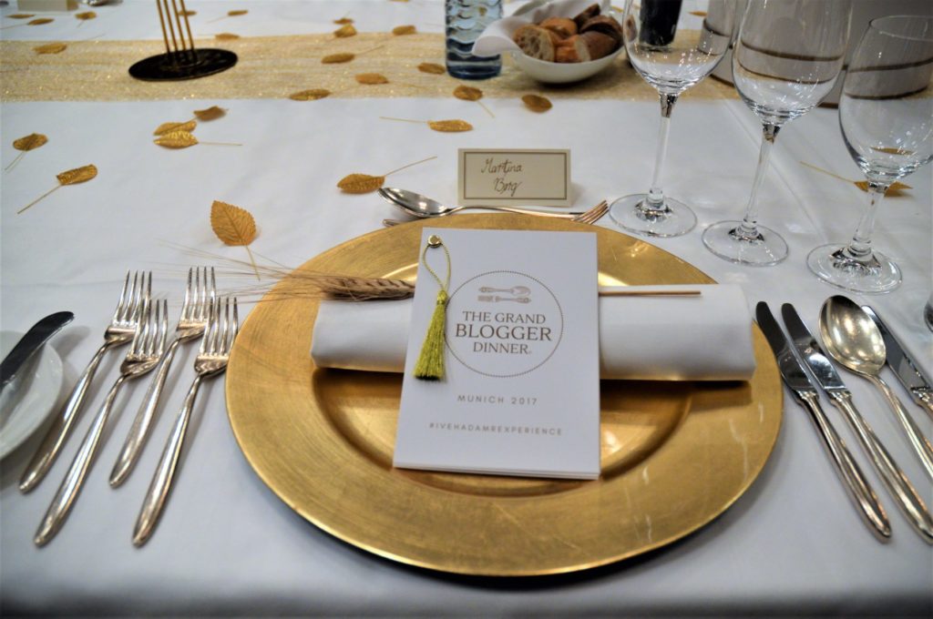 THE GRAND BLOGGER DINNER – MUNICH 2017