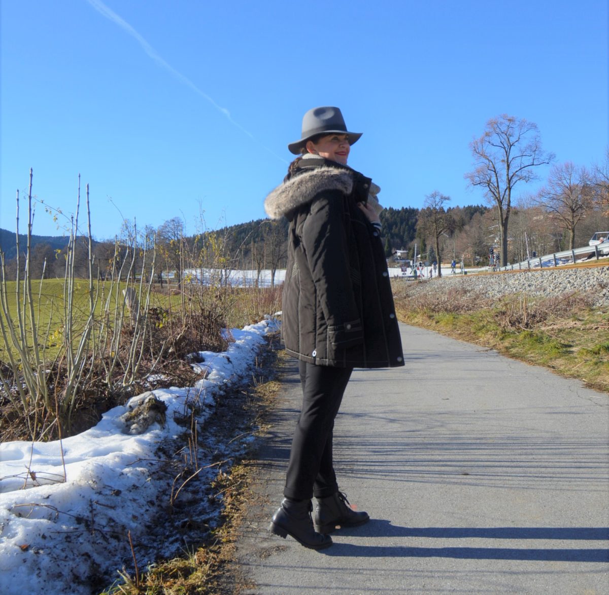 Casual Look mit Steppjacke