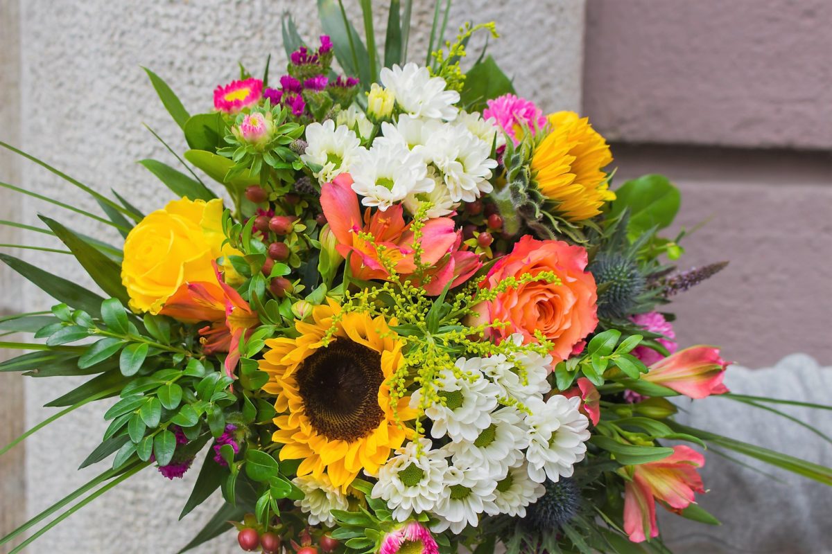 Bunter Blumenstrauß