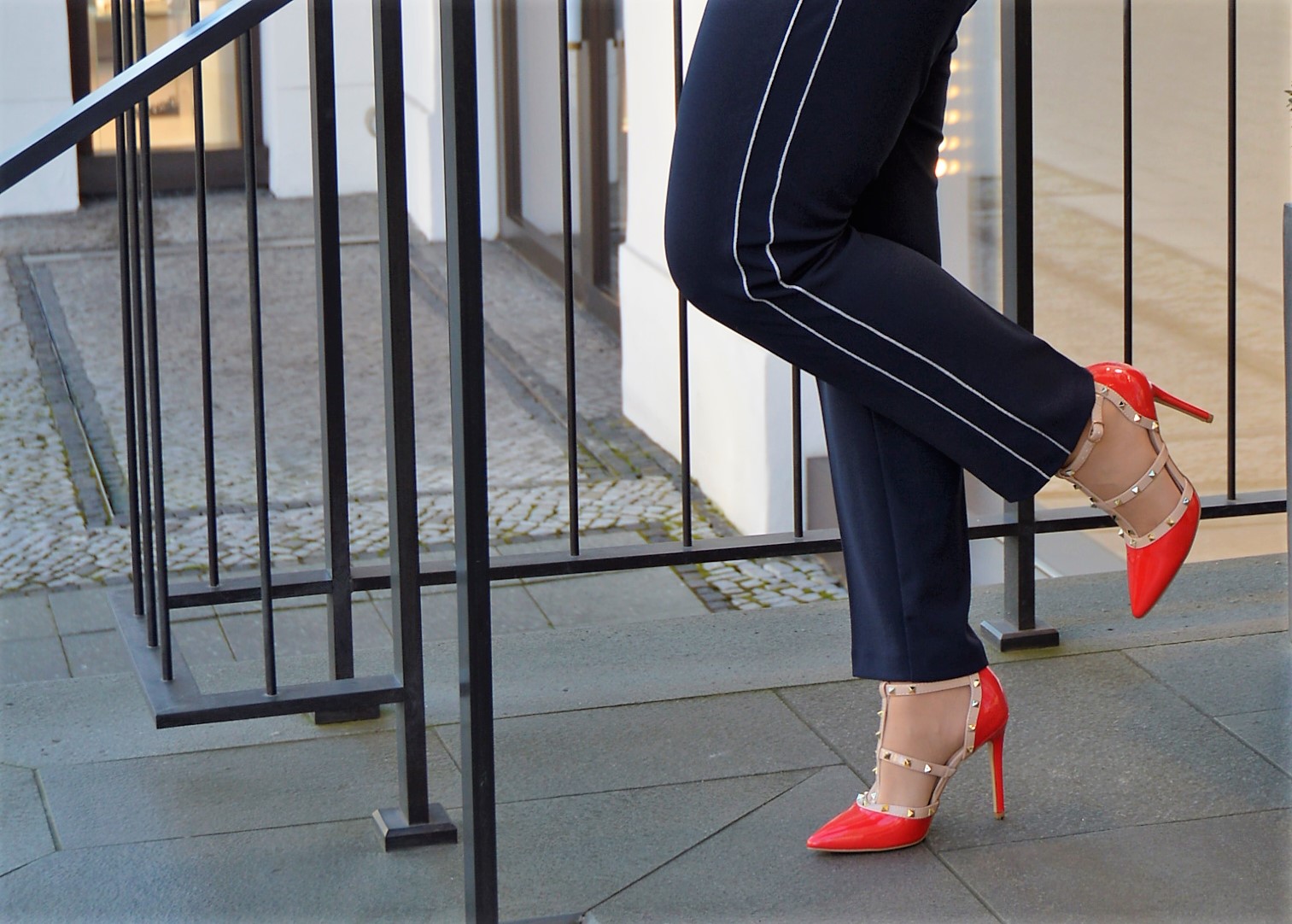 Highheels in Rot Stil 40plus