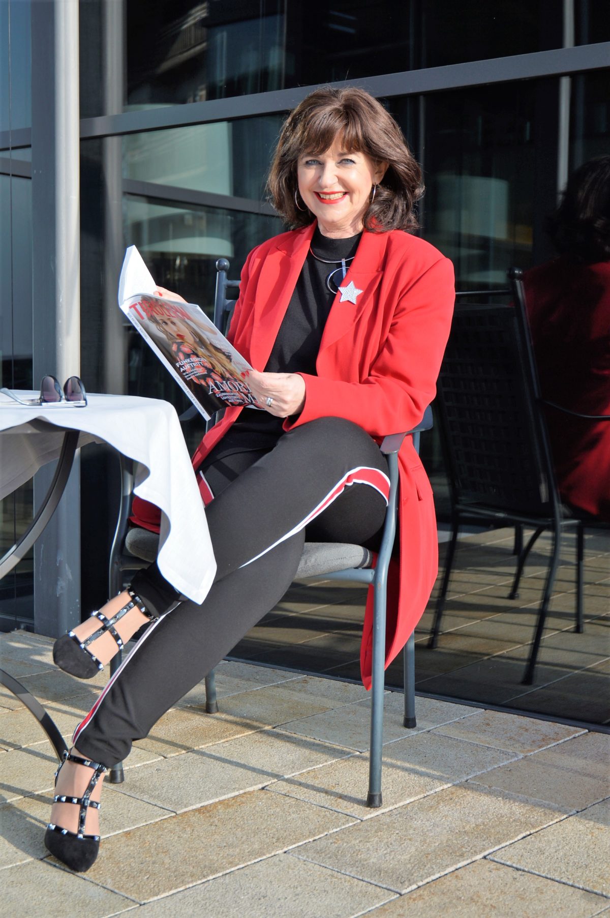 vor dem Hotel Tegernsee