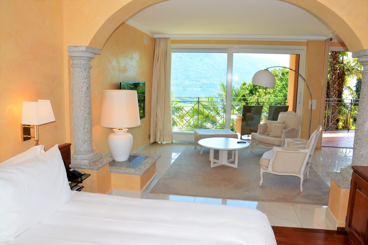 wohnbereich Villa Orselina