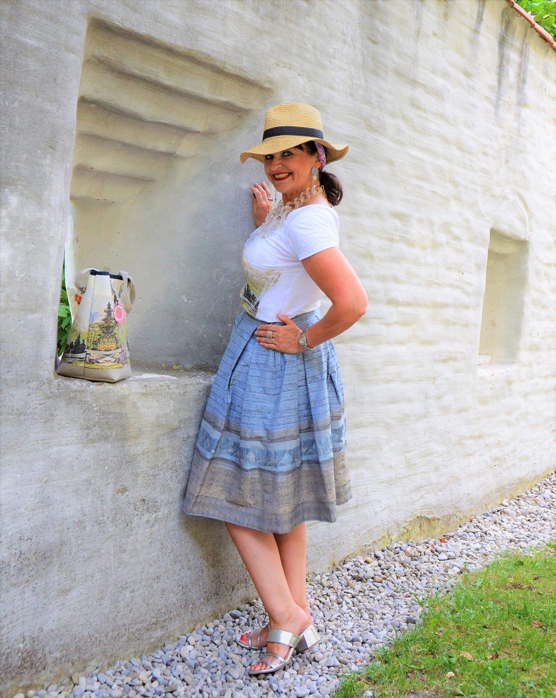 Alpine Fashion mit Trachtenrock