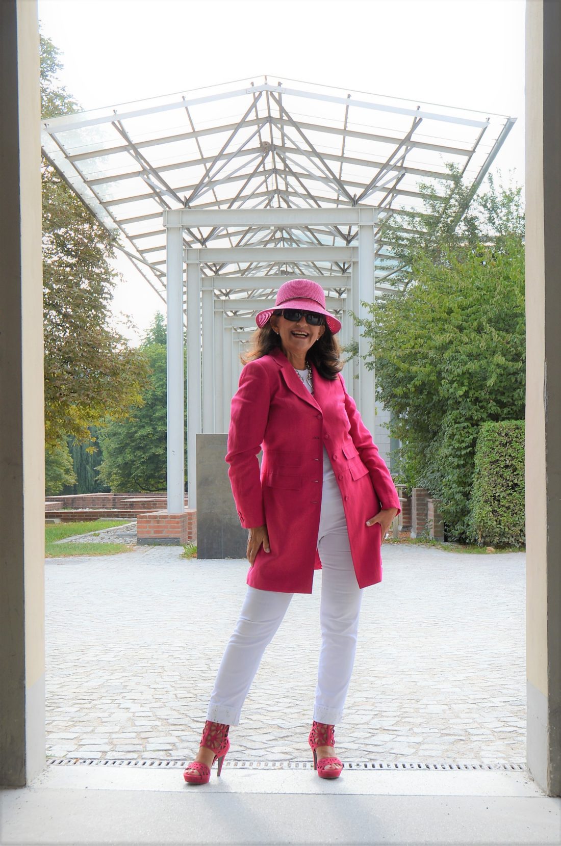 Pinkfarbiger Blazer Madeleine