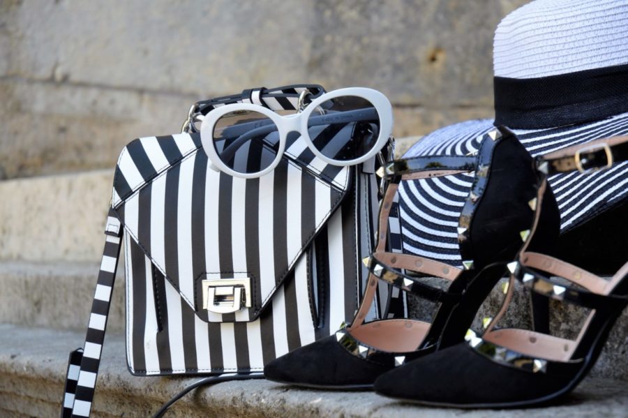 Accessoires schwarz weiß