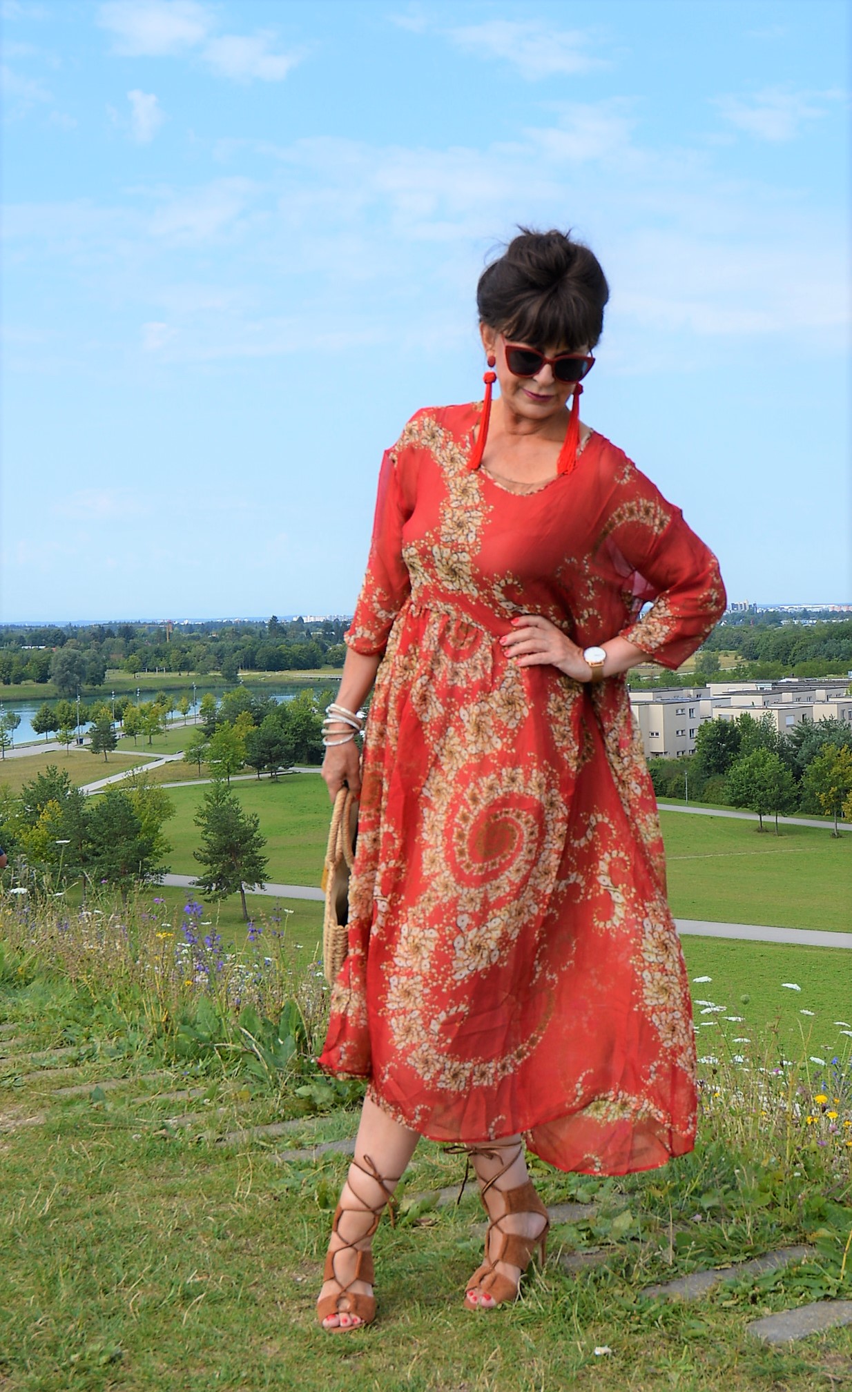 Seidenkleid Evatrend