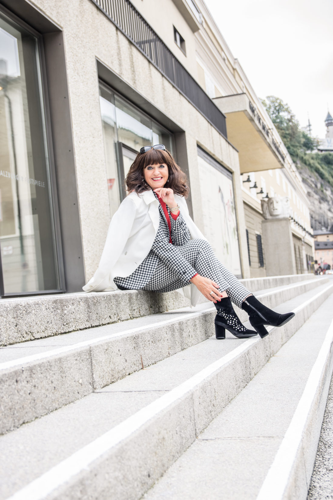Trenchcoat in weiß