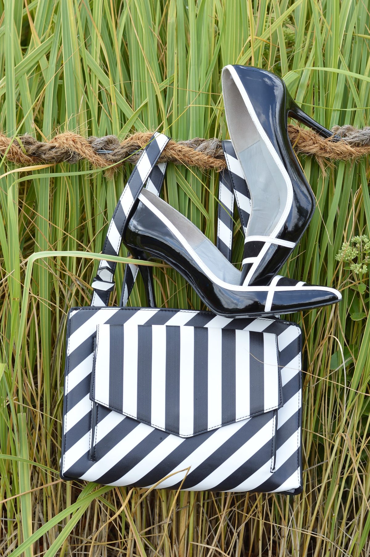Black and White Bag