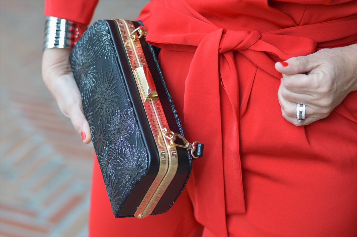 Clutch von Heine schwarz