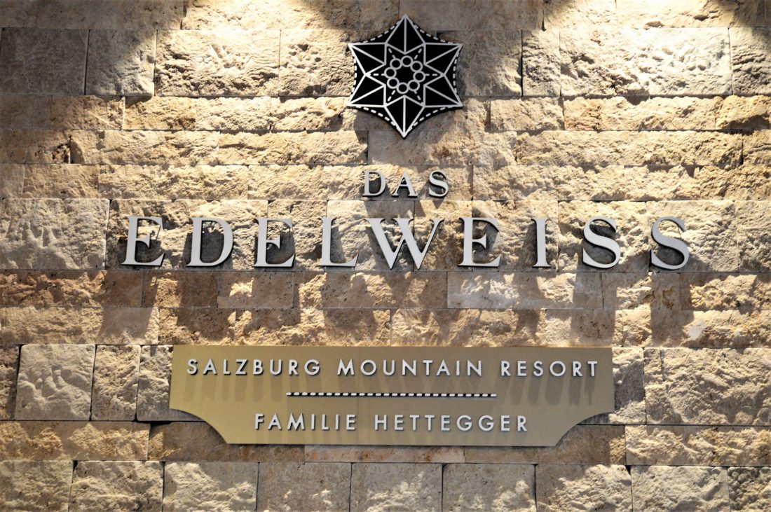 Edelweiss Schild