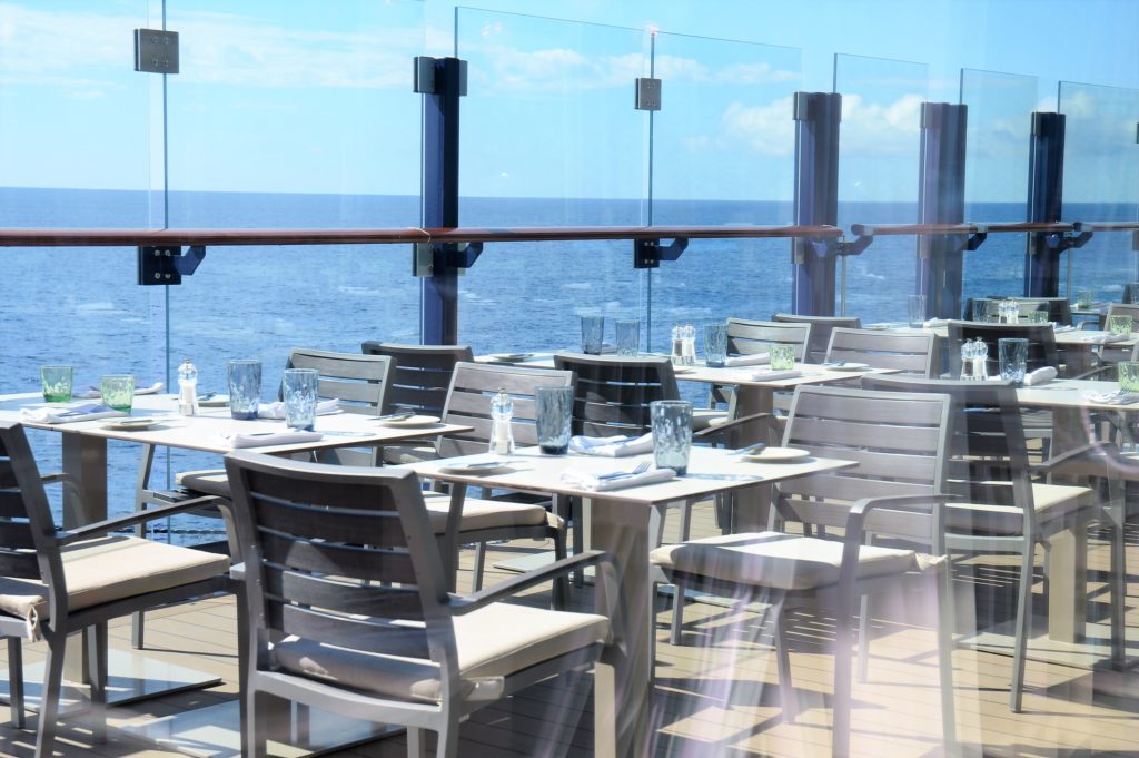 Außenrestaurant Mein Schiff