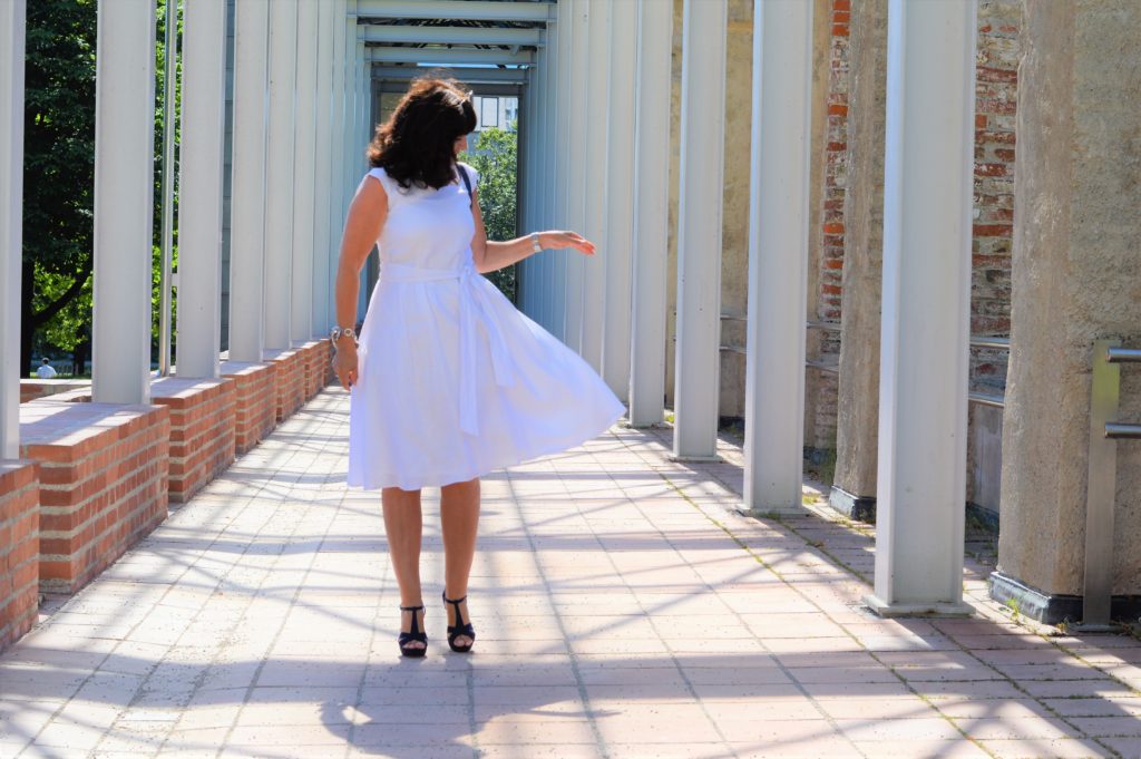 Sommerkleid aus Leinen