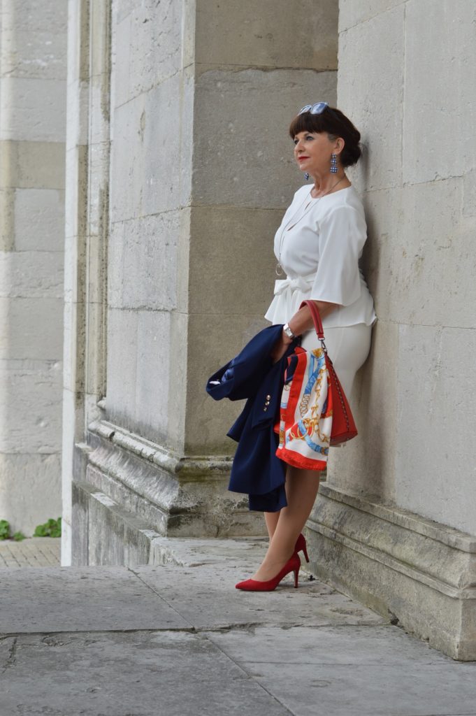 Weiße Bluse von Zara