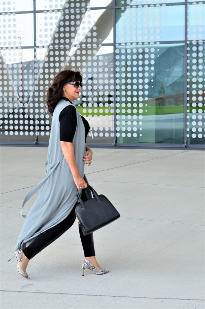 7 Looks mit Maxiweste