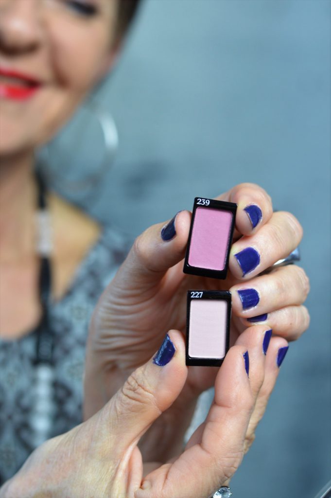 Warmer Lidschattenfarben