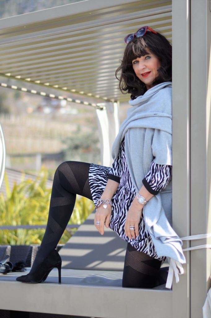 7 Looks für 7 Tage mit Zebrakleid