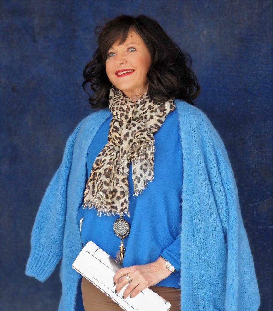 Schal mit Animalprint