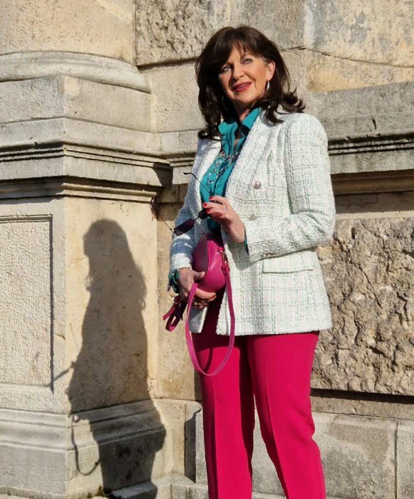 Blazer im Detail von Zara