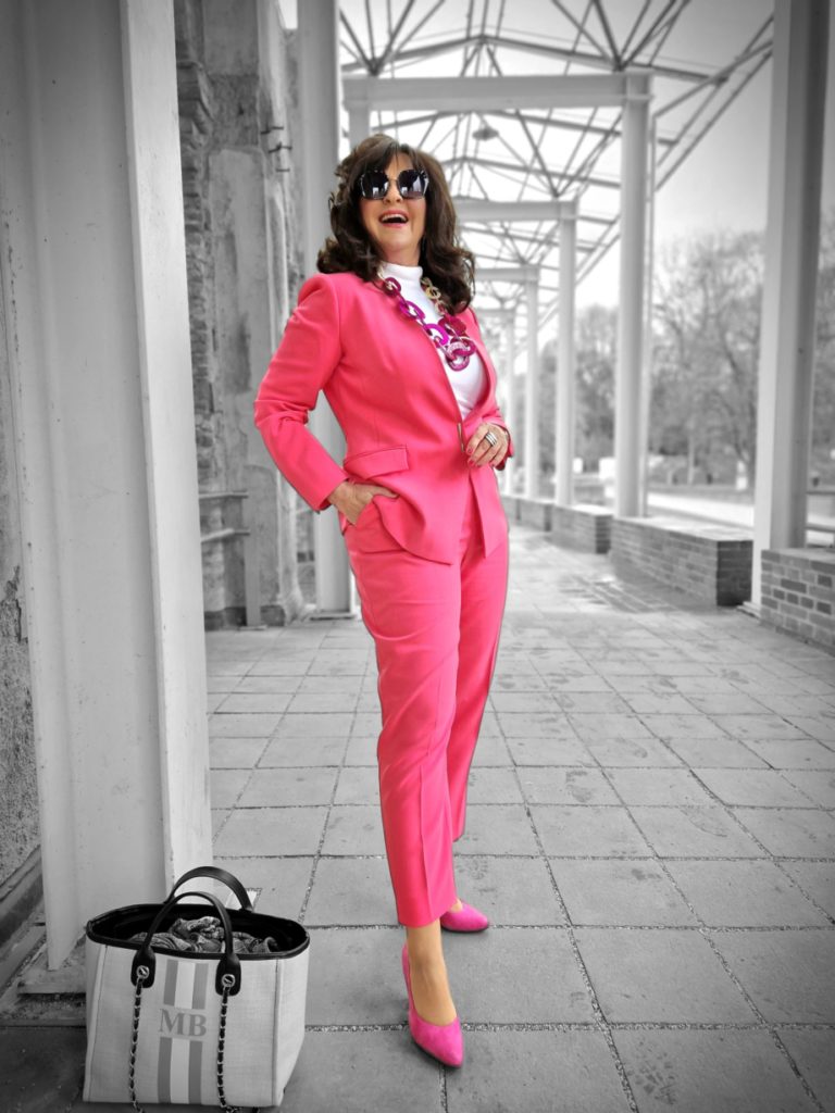 Hosenanzug in PINK