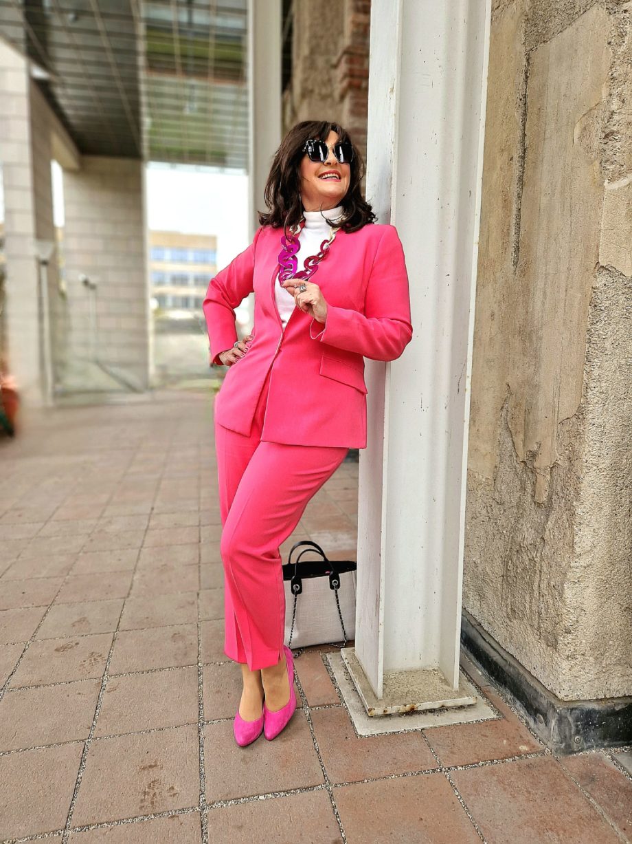 Hosenanzug in PINK