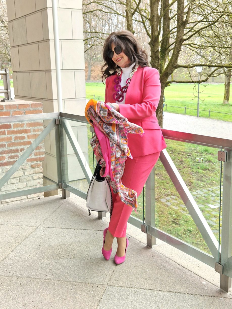 Pinker Hosenanzug Zara