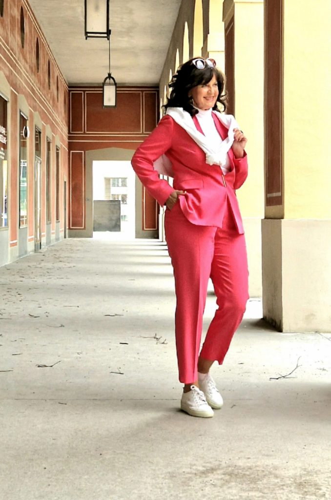 Pinker Hosenanzug ZARA