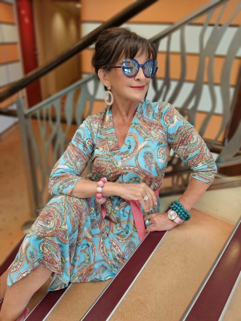 Buntes Sommerkleid Lady 50plus