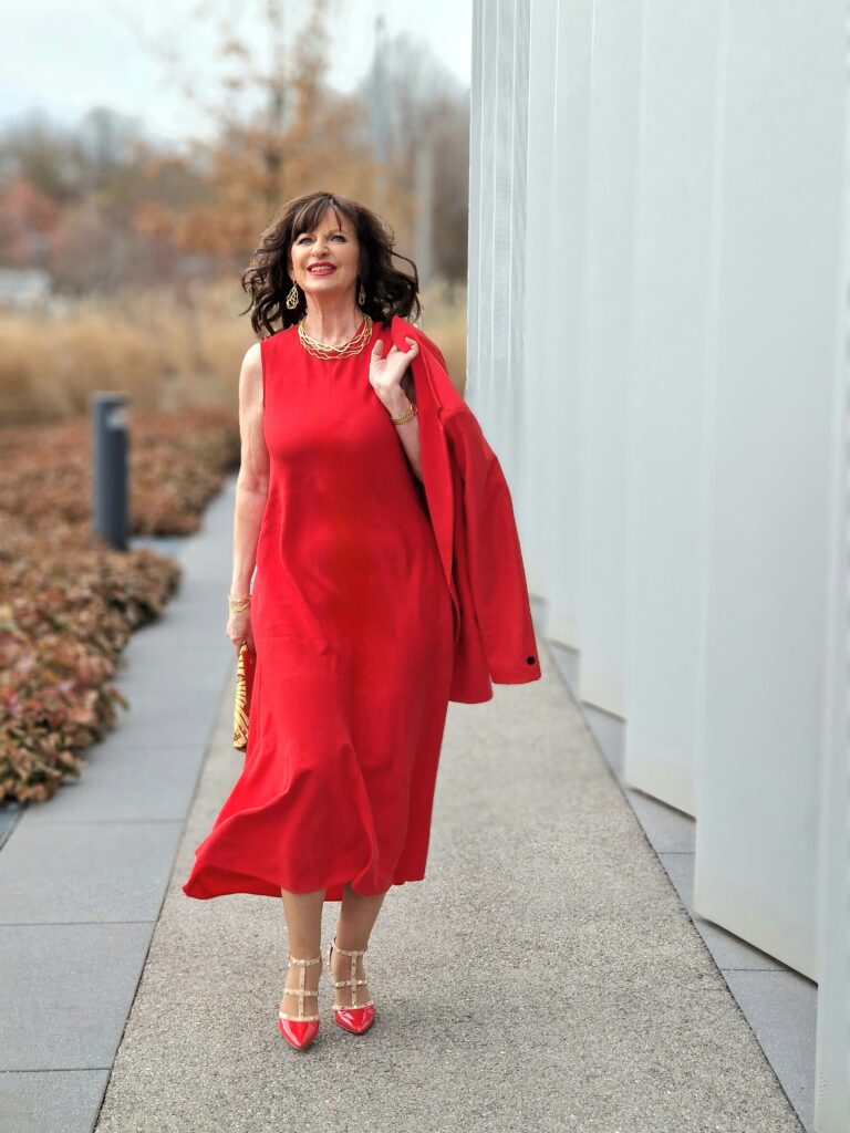 Lady in Red mit Lady 50plus