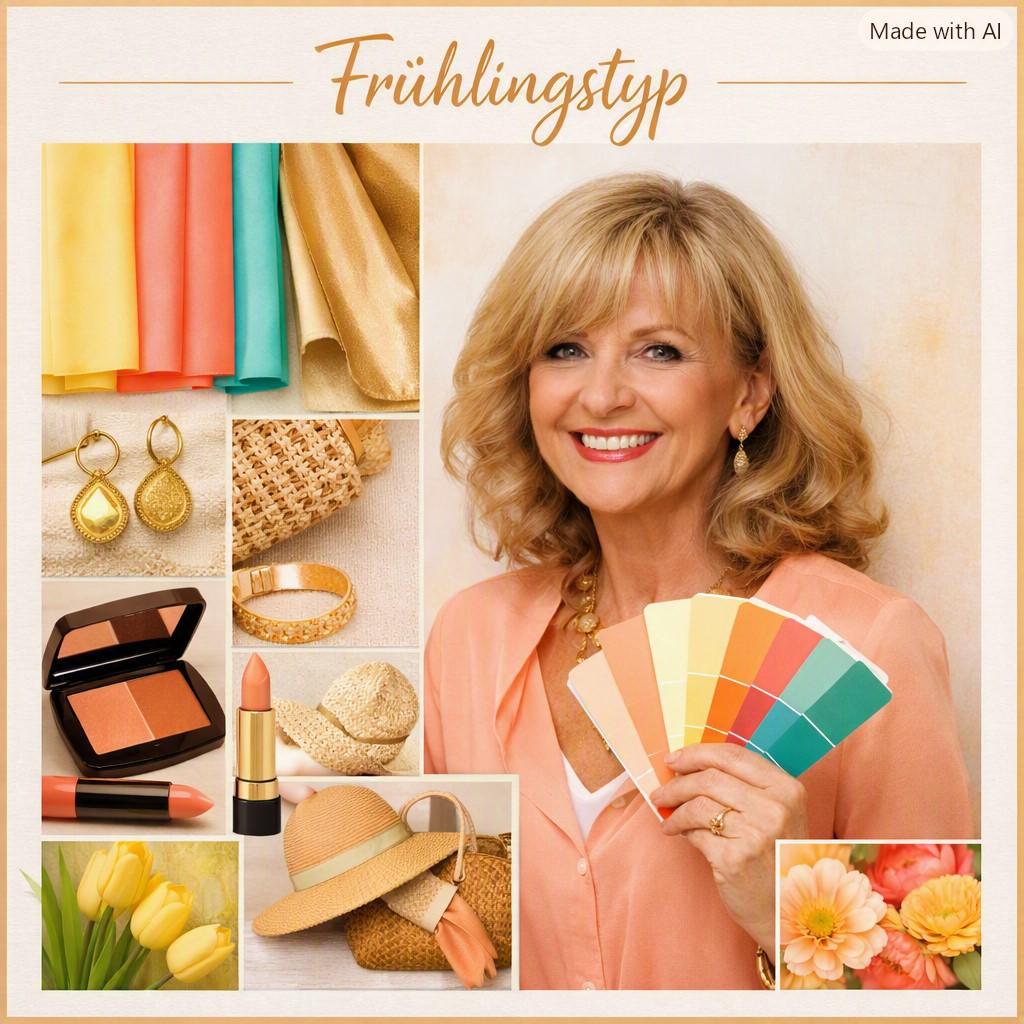 Frühlingstyp - Farbberatung Lady 50plus